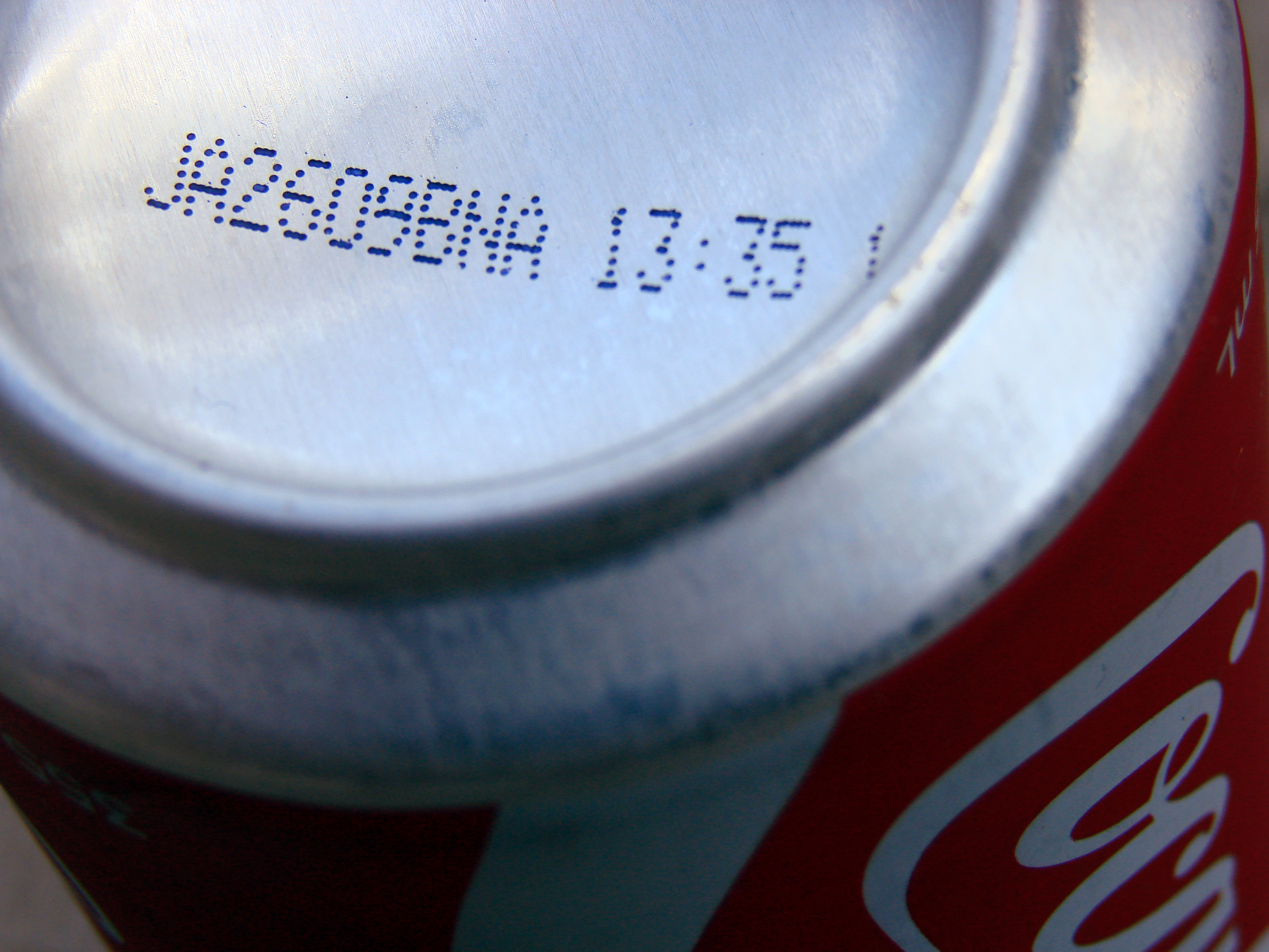 Date Coke becomes clear and salty