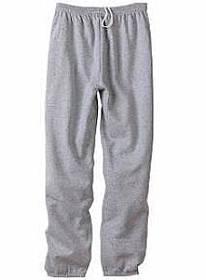 very baggy sweatpants