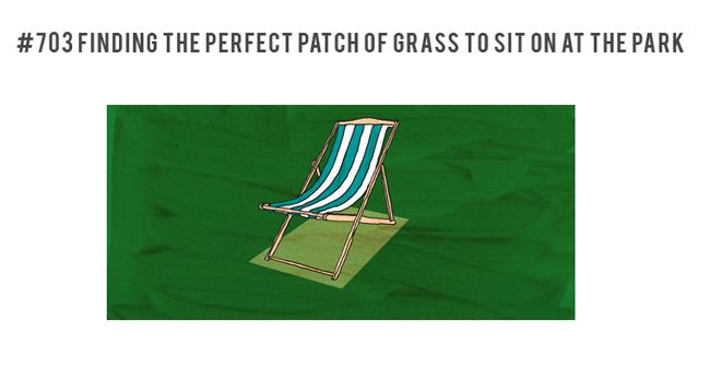 perfect patch of grass