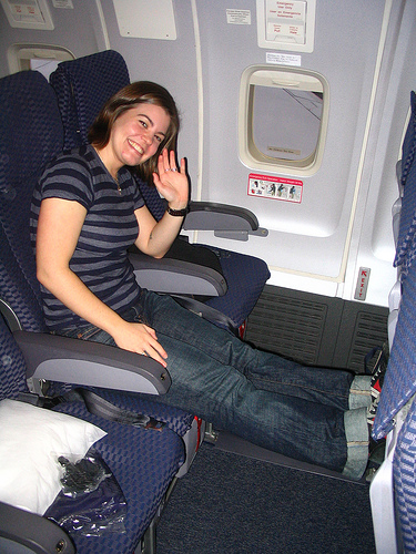 484 Getting the Emergency Exit row on the airplane 1000 Awesome