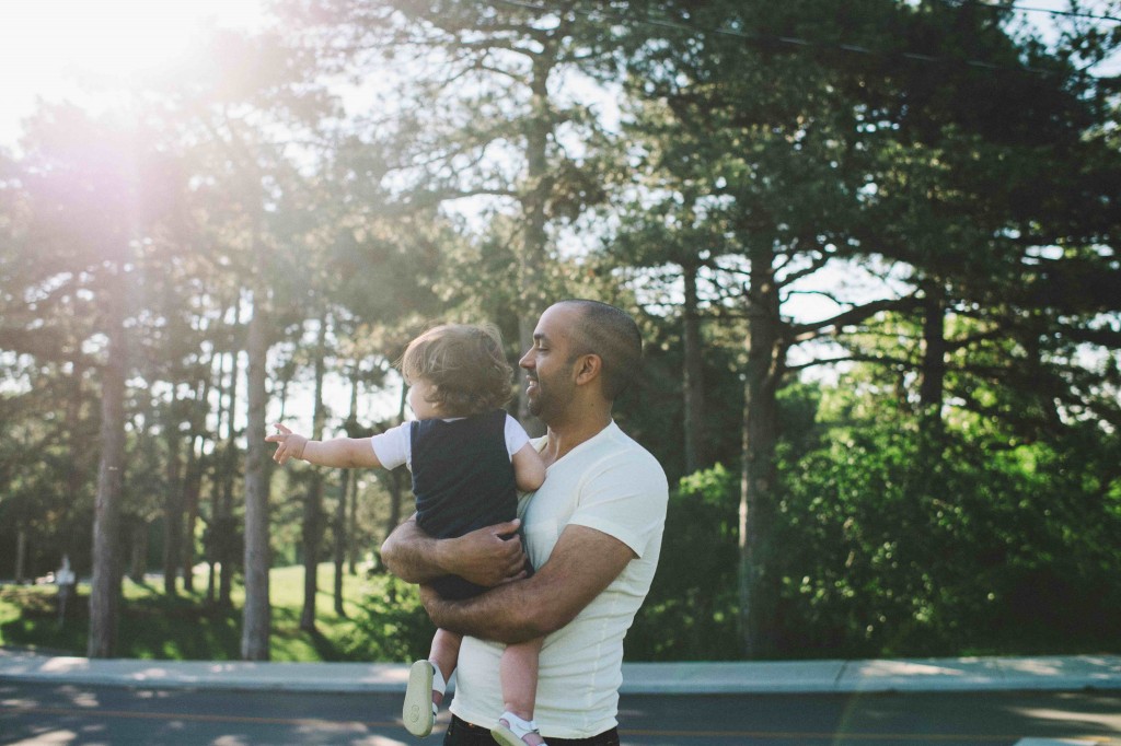 Neil and his son