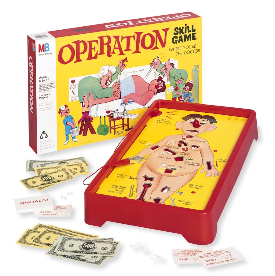 Operation Board Game 1000 Awesome Things